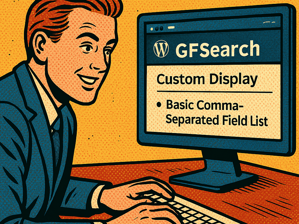 GF search attribute GF Search plugin